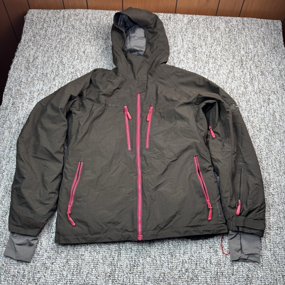 Mammut Jacket Stoney HS Jacket Womens Small Thermo 3-Layer Brown Ski Snowboard